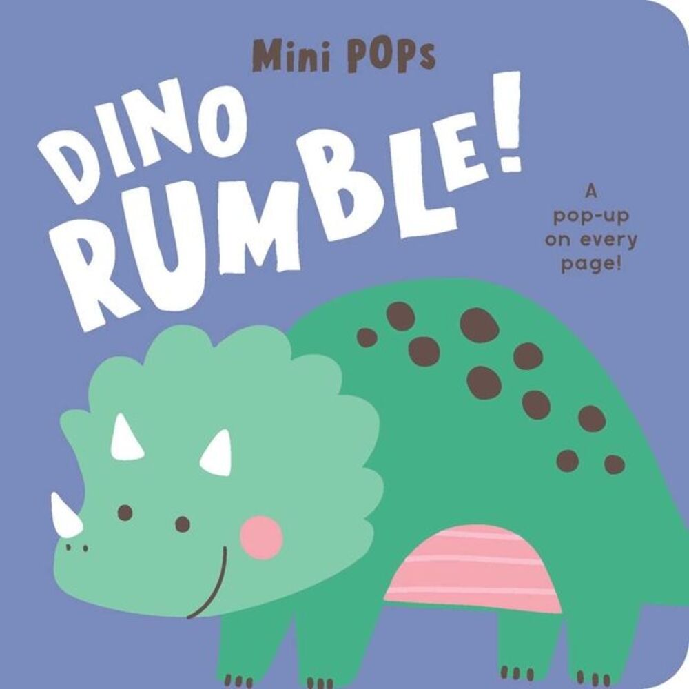 Mini Pops: Dino Rumble!: Mini Pop-Up Board Book -- Lake Press